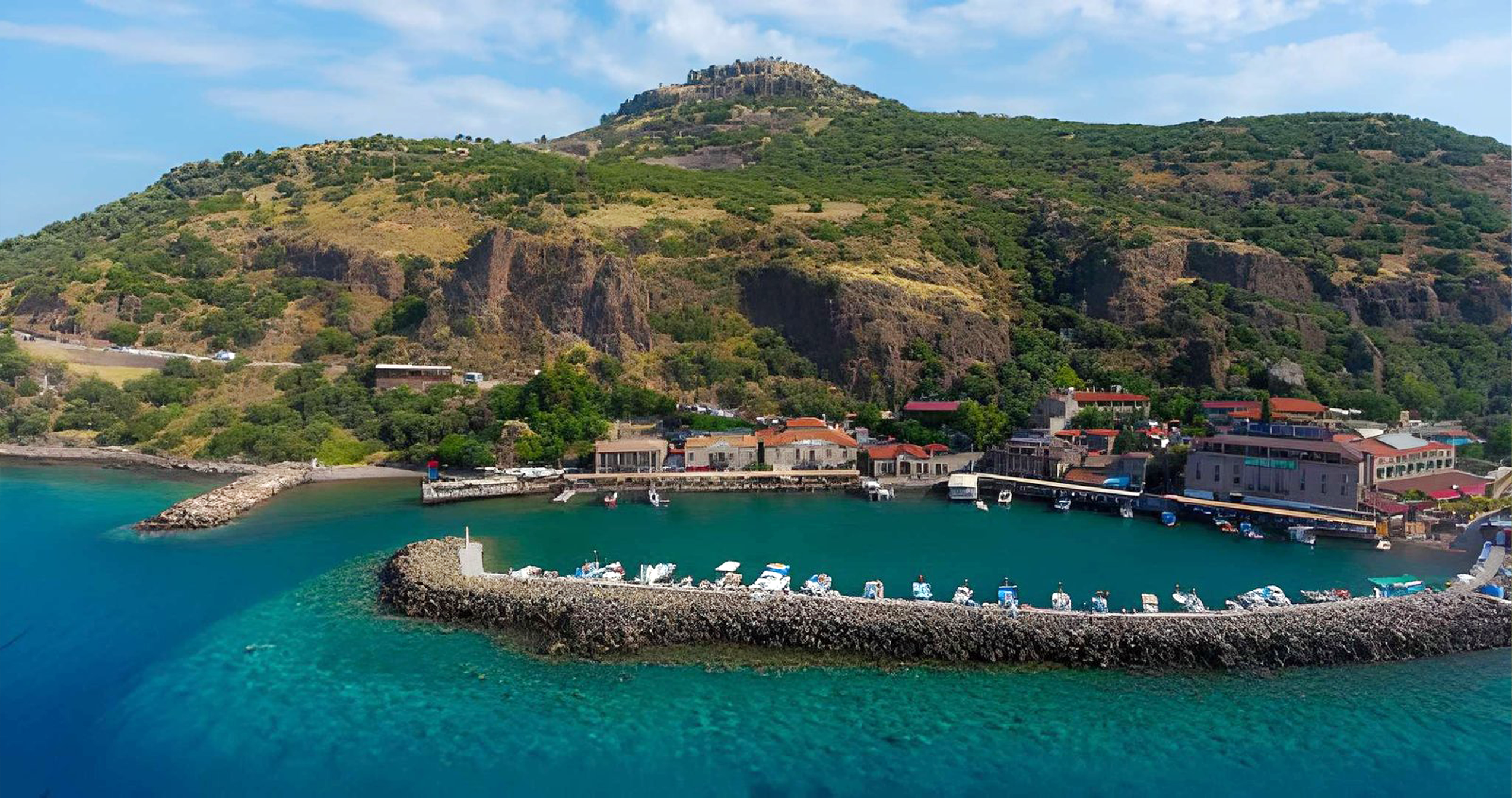 Assos Behramkale Geyikli satılık arsa