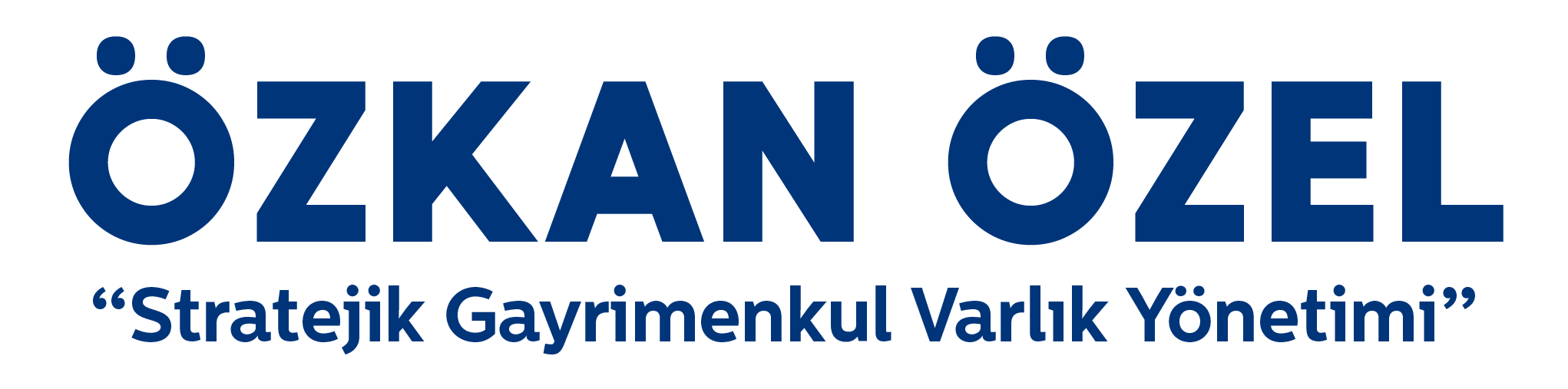 Özkan ÖZEL Gayrimenkul — alternatif logo