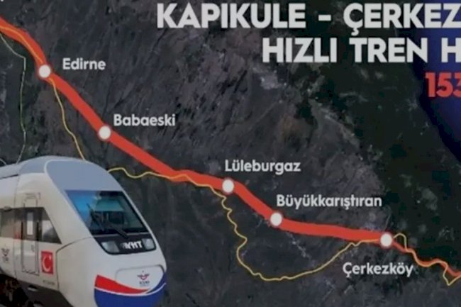 High Speed Train Project is a Valuable Source of Value in the Future of Thrace.