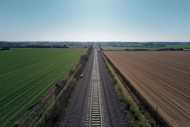 Test work continues on the first phase of the Halkalı-Kapıkule Railway Line.