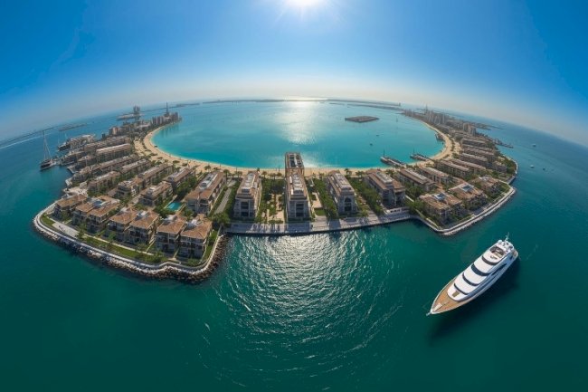 We made our first business trip to Dubai.