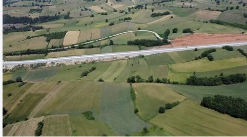 Field for sale next to Bursa-Izmir highway.